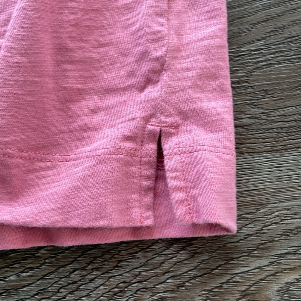 Old Navy Short Sleeve Boxy Vintage Crew Neck T-Shirt Rose Cloud Women’s Size XS - Picture 7 of 8